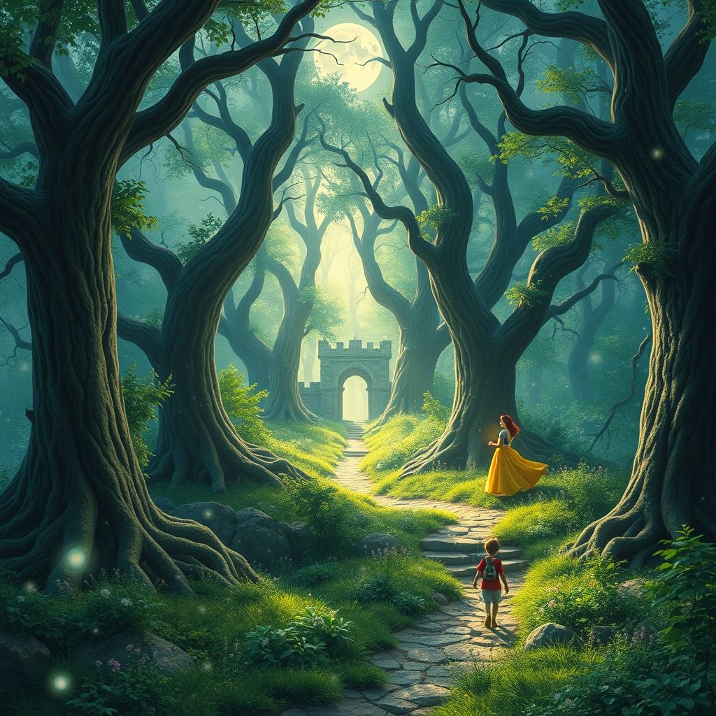 สโนว์ไวท์: เส้นทางสู่ดินแดนลับ